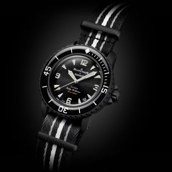 Blancpain x Swatch Scuba Fifty Fathoms Ocean of Storms – SO35B400 – SneakerMood – 04