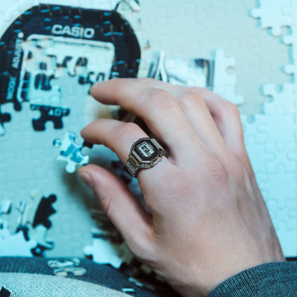 Casio 50th Anniversary Ring Watch (CRW-001-1) – CRW-001-1 – SneakerMood – 03