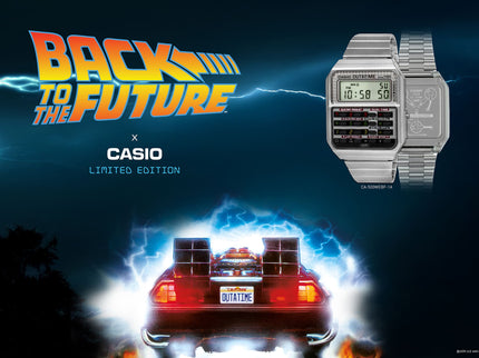 CASIO CA-500 Calculator Watch "Silver" Back To The Future – CA-500WEBF-1A – SneakerMood – 02