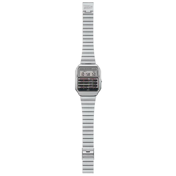 CASIO CA-500 Calculator Watch "Silver" Back To The Future – CA-500WEBF-1A – SneakerMood – 03