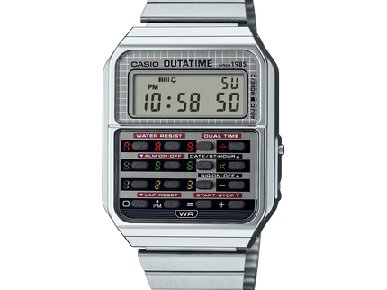 CASIO CA-500 Calculator Watch "Silver" Back To The Future – CA-500WEBF-1A – SneakerMood – 05