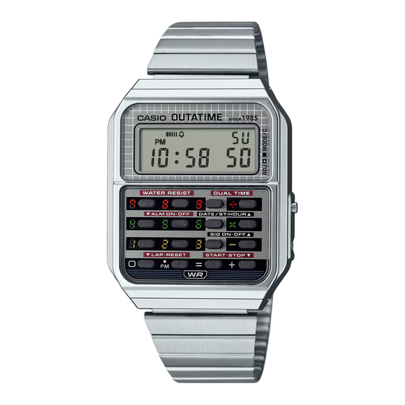 CASIO CA-500 Calculator Watch "Silver" Back To The Future – CA-500WEBF-1A – SneakerMood – 05