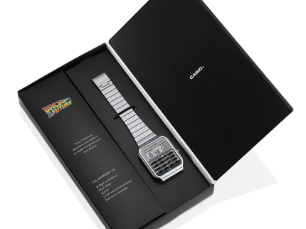CASIO CA-500 Calculator Watch "Silver" Back To The Future – CA-500WEBF-1A – SneakerMood – 07
