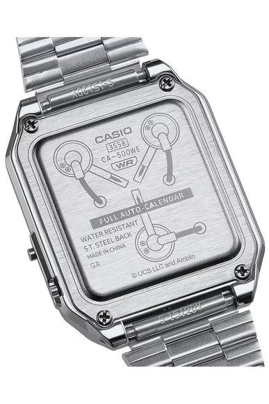 CASIO CA-500 Calculator Watch "Silver" Back To The Future – CA-500WEBF-1A – SneakerMood – 09