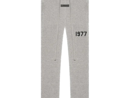 Essentials  1977 Dark Oatmeal Relaxed Sweatpant Front SneakerMood