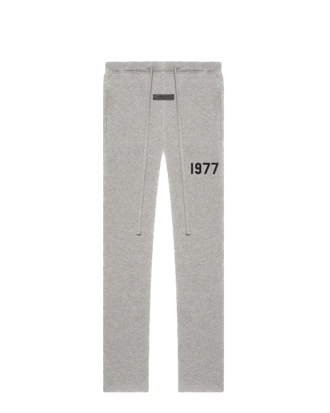 Essentials  1977 Dark Oatmeal Relaxed Sweatpant Front SneakerMood