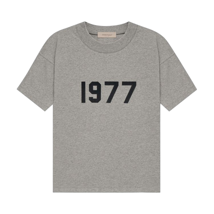 Essentials 1977 Dark Oatmeal T-shirt Front SneakerMood