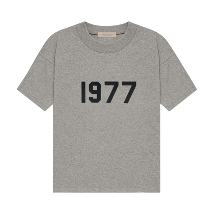 Essentials 1977 Dark Oatmeal T-shirt Front SneakerMood