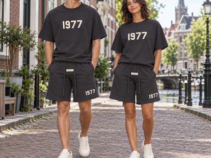Essentials 1977 Iron Summer Set Streetwear Couple SneakerMood