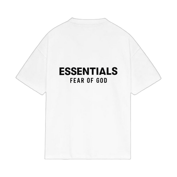 Essentials Bright White T-shirt Back SneakerMood