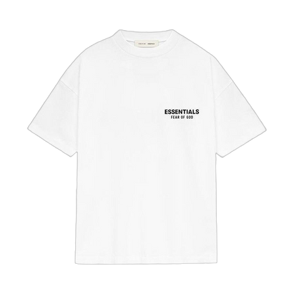Essentials Bright White T-shirt Front SneakerMood