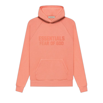 Essentials Coral Hoodie Front SneakerMood