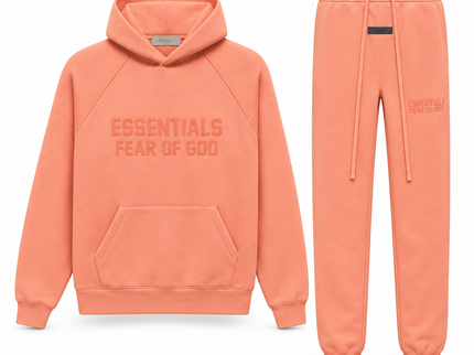 Essentials Coral Winter Set Complete Outfit SneakerMood