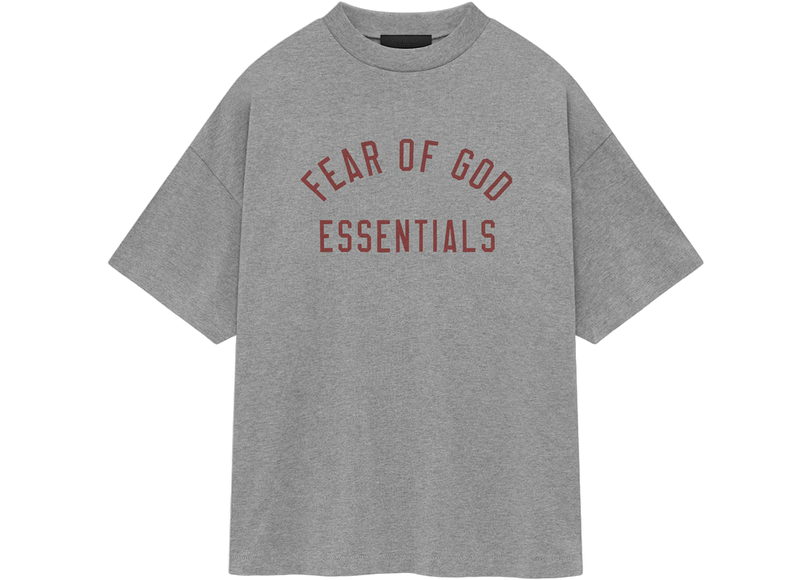Essentials Dark Heather T-shirt Front SneakerMood