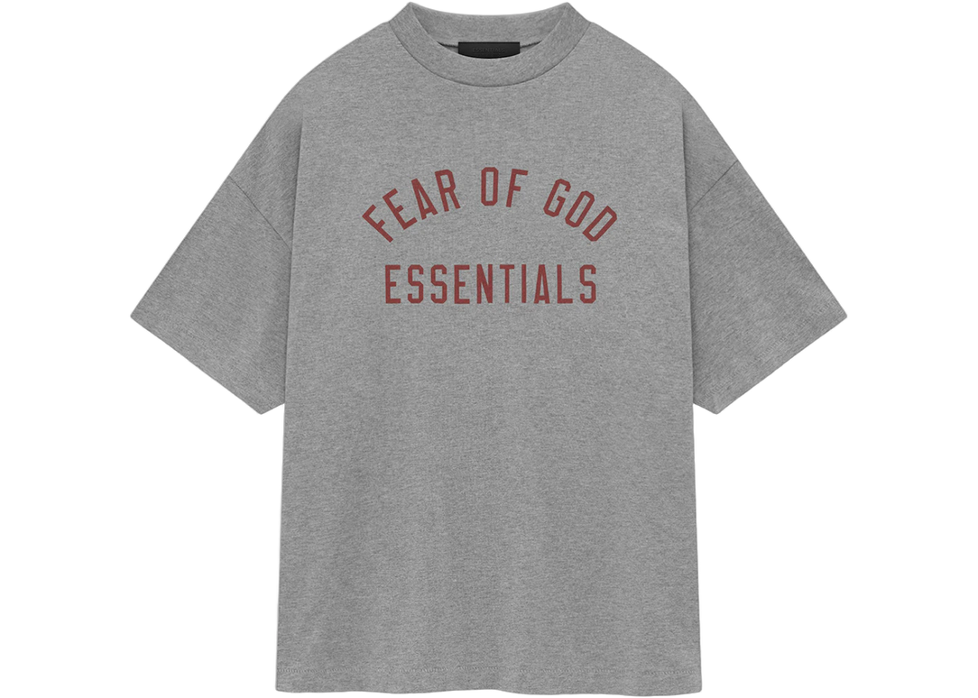 Essentials Dark Heather T-shirt Front SneakerMood