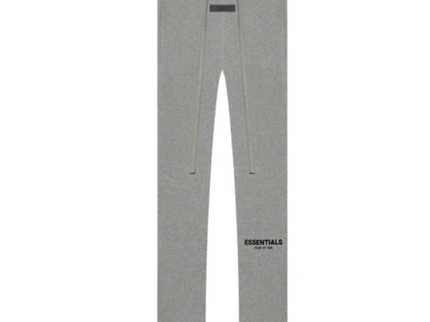 Essentials Dark Oatmeal Pantaloni Jogger Bambini – vista anteriore – SneakerMood