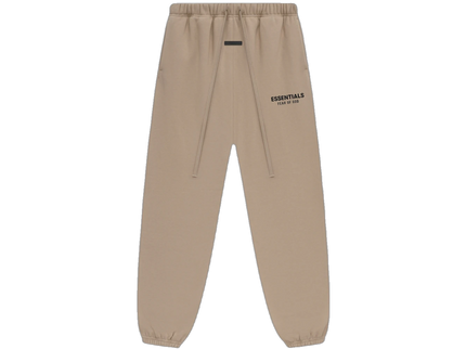 Essentials Desert Sand Fleece Sweatpant Front SneakerMood