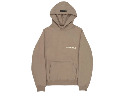 Essentials Desert Taupe Hoodie Front SneakerMood