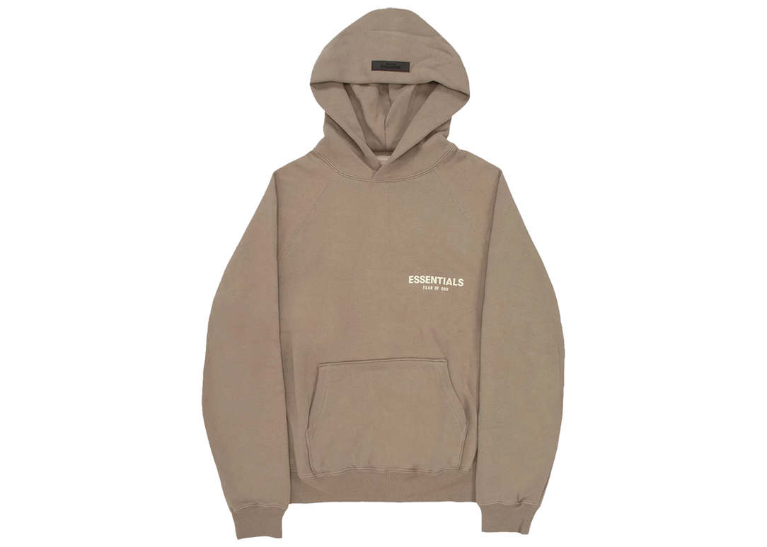 Essentials Desert Taupe Hoodie Front SneakerMood
