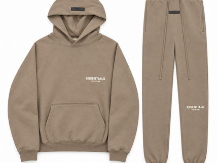 Essentials Desert Taupe Winter Set Complete Outfit SneakerMood