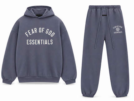 Essentials Fleece Marine Winter Set Complete Outfit SneakerMood