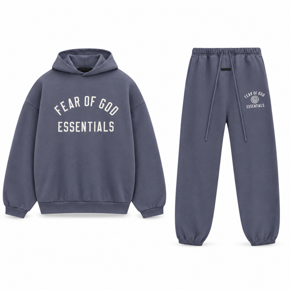 Essentials Fleece Marine Winter Set Complete Outfit SneakerMood