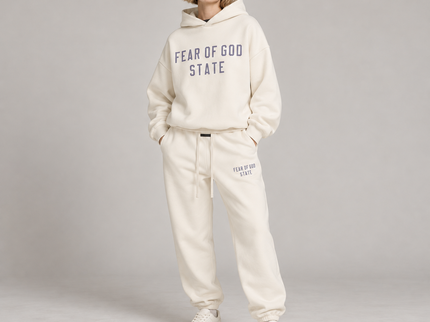 Essentials Fleece Shell Winter Set Studio Model SneakerMood