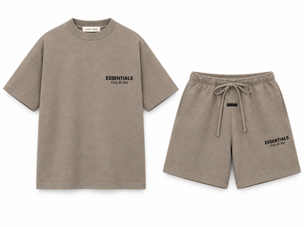 Essentials Homestead Heather Summer Set Complete Outfit SneakerMood