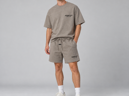 Essentials Homestead Heather Summer Set Studio Model SneakerMood