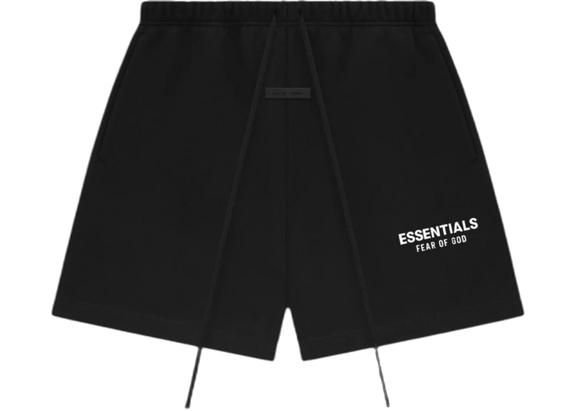 Essentials Jet Black Short Front SneakerMood