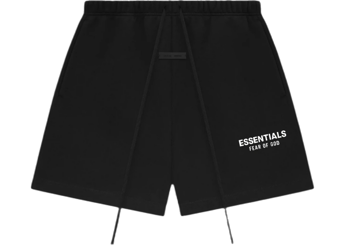 Essentials Jet Black Short Front SneakerMood