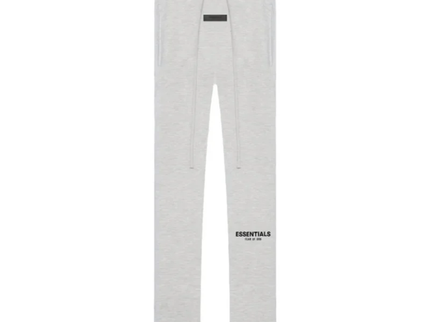 Essentials Light Oatmeal Pantaloni Jogger Bambini – vista anteriore – SneakerMood
