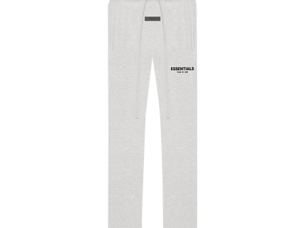 Essentials Light Oatmeal Relaxed Sweatpant Front SneakerMood