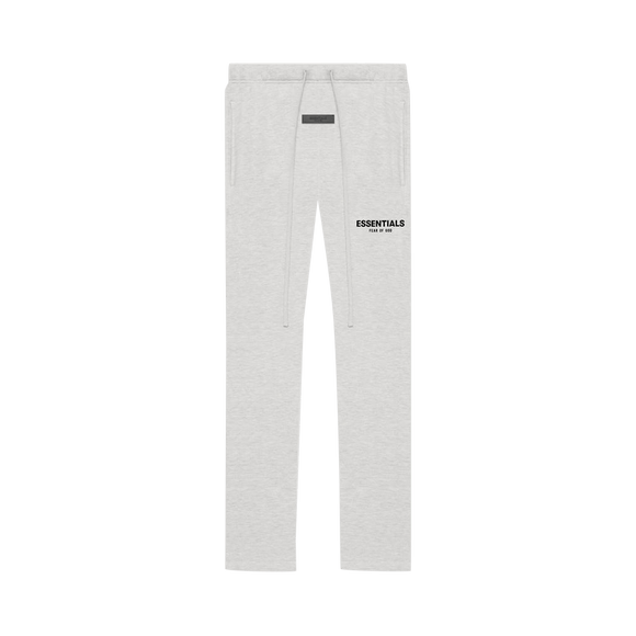 Essentials Light Oatmeal Relaxed Sweatpant Front SneakerMood
