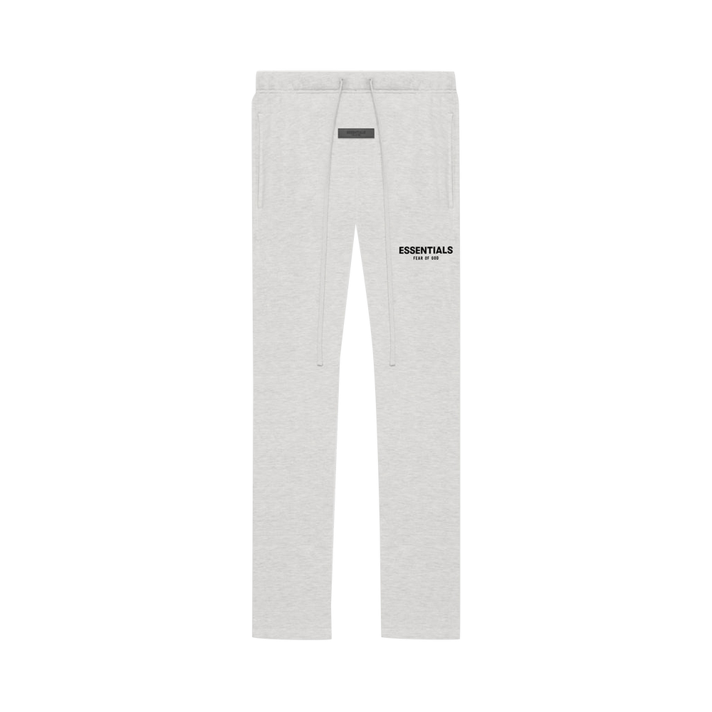 Essentials Light Oatmeal Relaxed Sweatpant Front SneakerMood