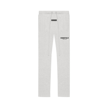 Essentials Light Oatmeal Relaxed Sweatpant Front SneakerMood