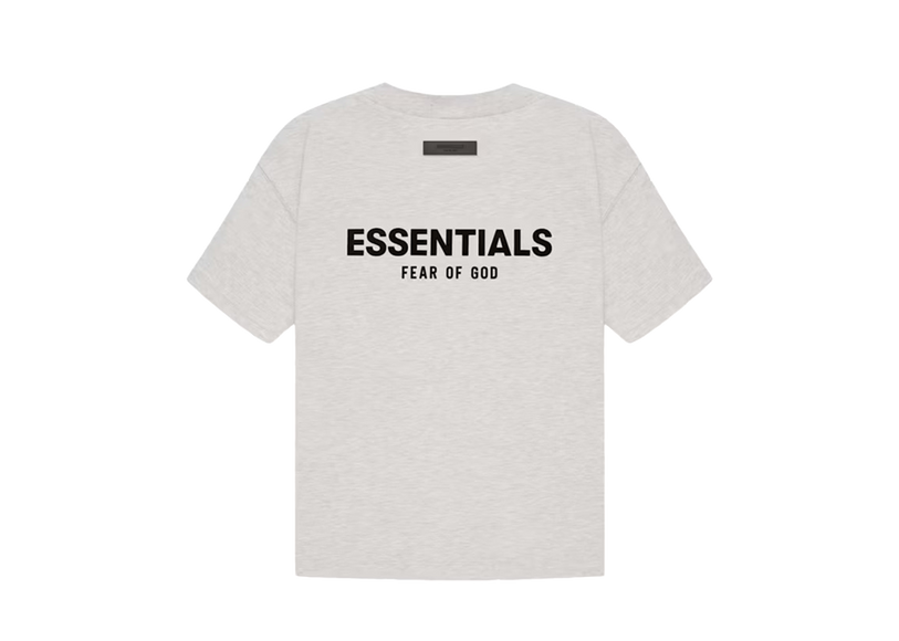 Essentials Light Oatmeal T-shirt Back SneakerMood