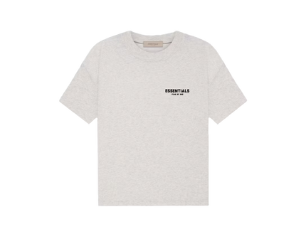 Essentials Light Oatmeal T-shirt Front SneakerMood