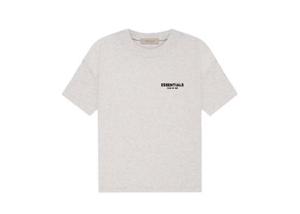 Essentials Light Oatmeal T-shirt Front SneakerMood
