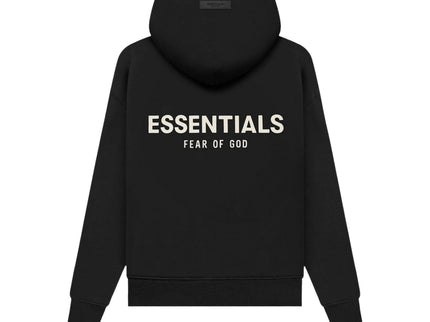 Essentials Limo Black Gyerek Hoodie – hátulnézet – SneakerMood