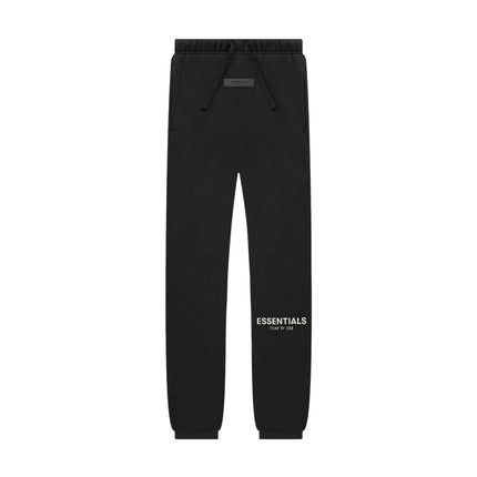 Essentials Limo Black Pantaloni Jogger Bambini – vista anteriore – SneakerMood