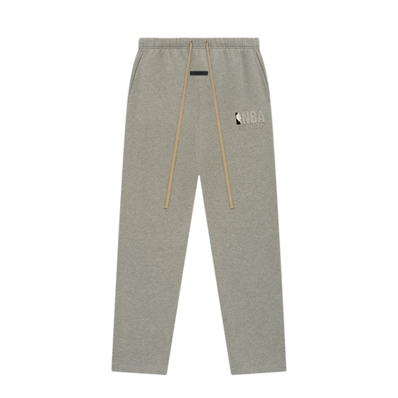 Essentials NBA Relaxed Warm Heather Sweatpant Front SneakerMood
