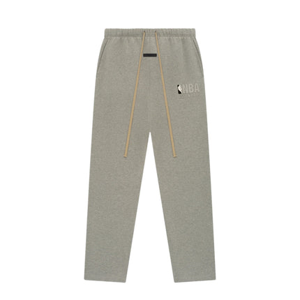 Essentials NBA Relaxed Warm Heather Sweatpant Front SneakerMood