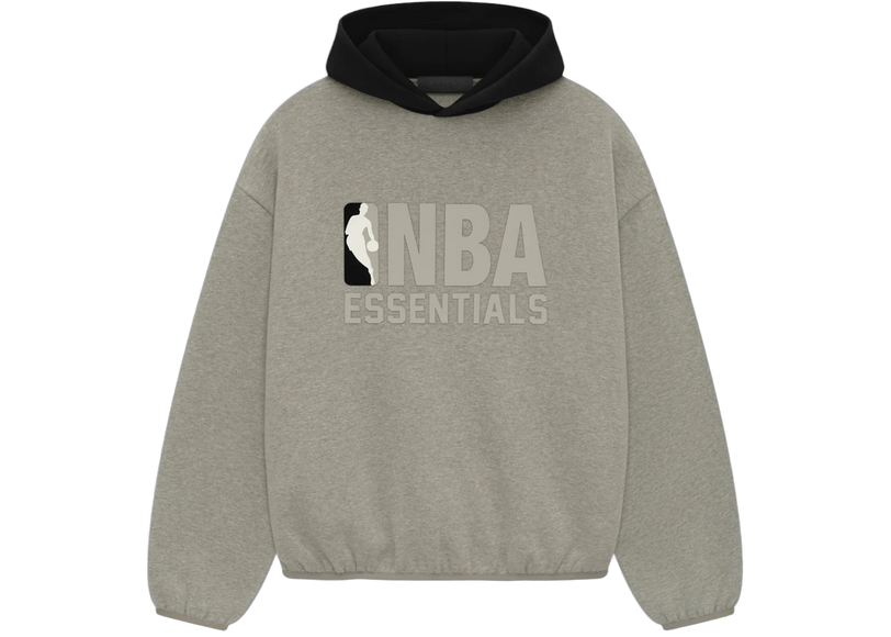 Essentials NBA Warm Heather Hoodie Front SneakerMood