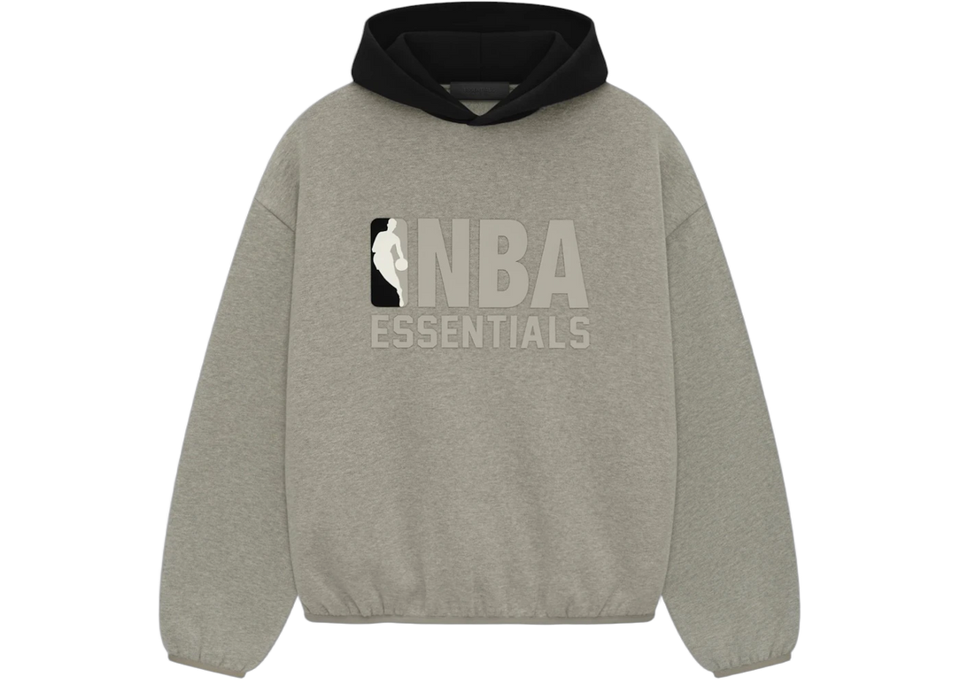 Essentials NBA Warm Heather Hoodie Front SneakerMood