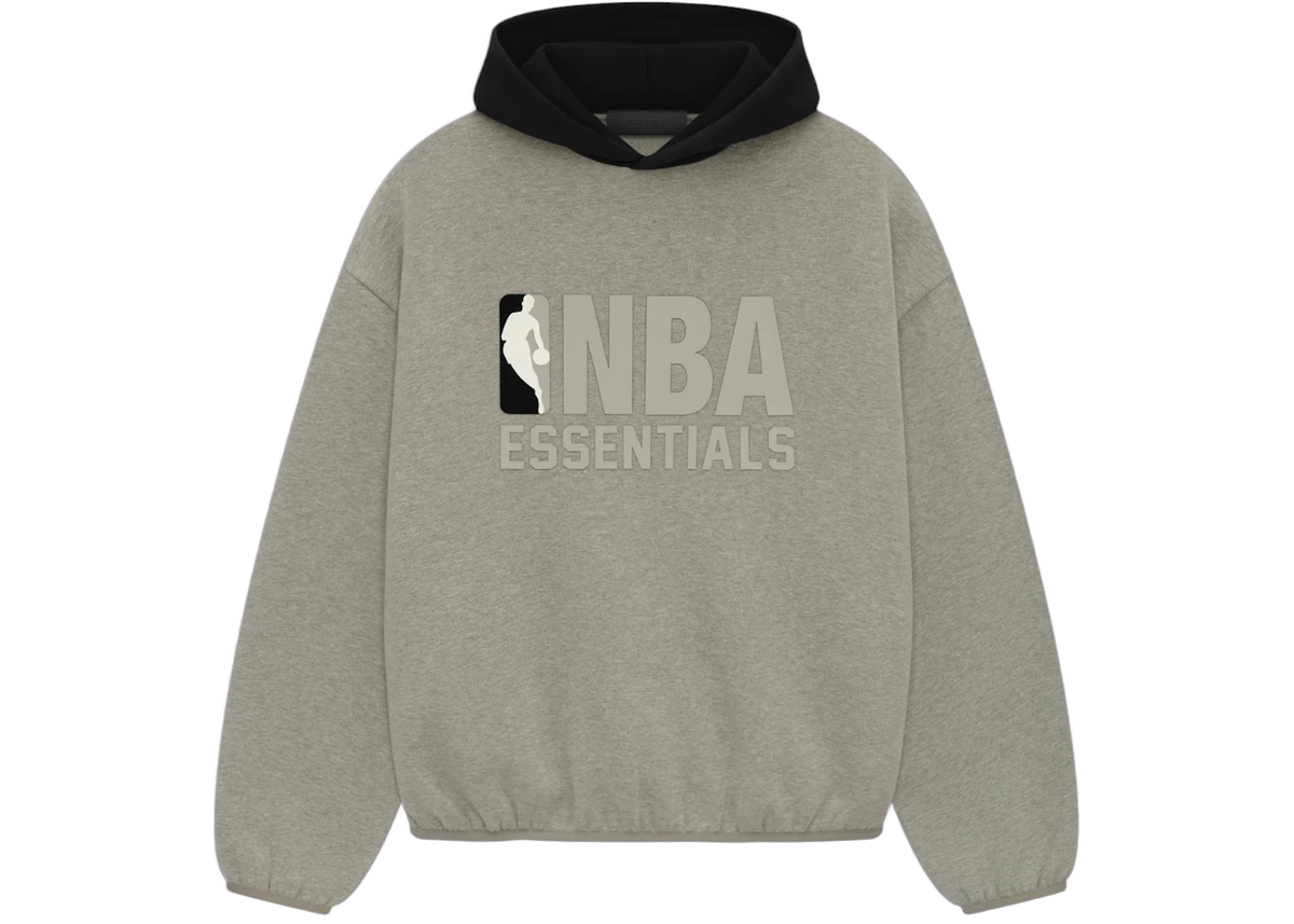 Essentials NBA Warm Heather Hoodie Front SneakerMood