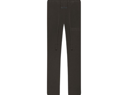 Essentials Off Black Sweatpants Front SneakerMood