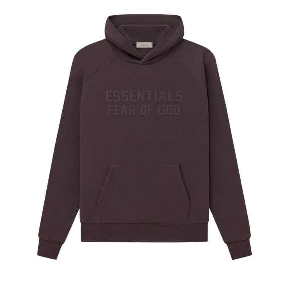 Essentials Plum Hoodie Front SneakerMood
