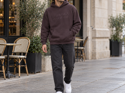 Essentials Plum Hoodie Lifestyle SneakerMood