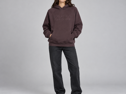 Essentials Plum Hoodie Studio Model SneakerMood
